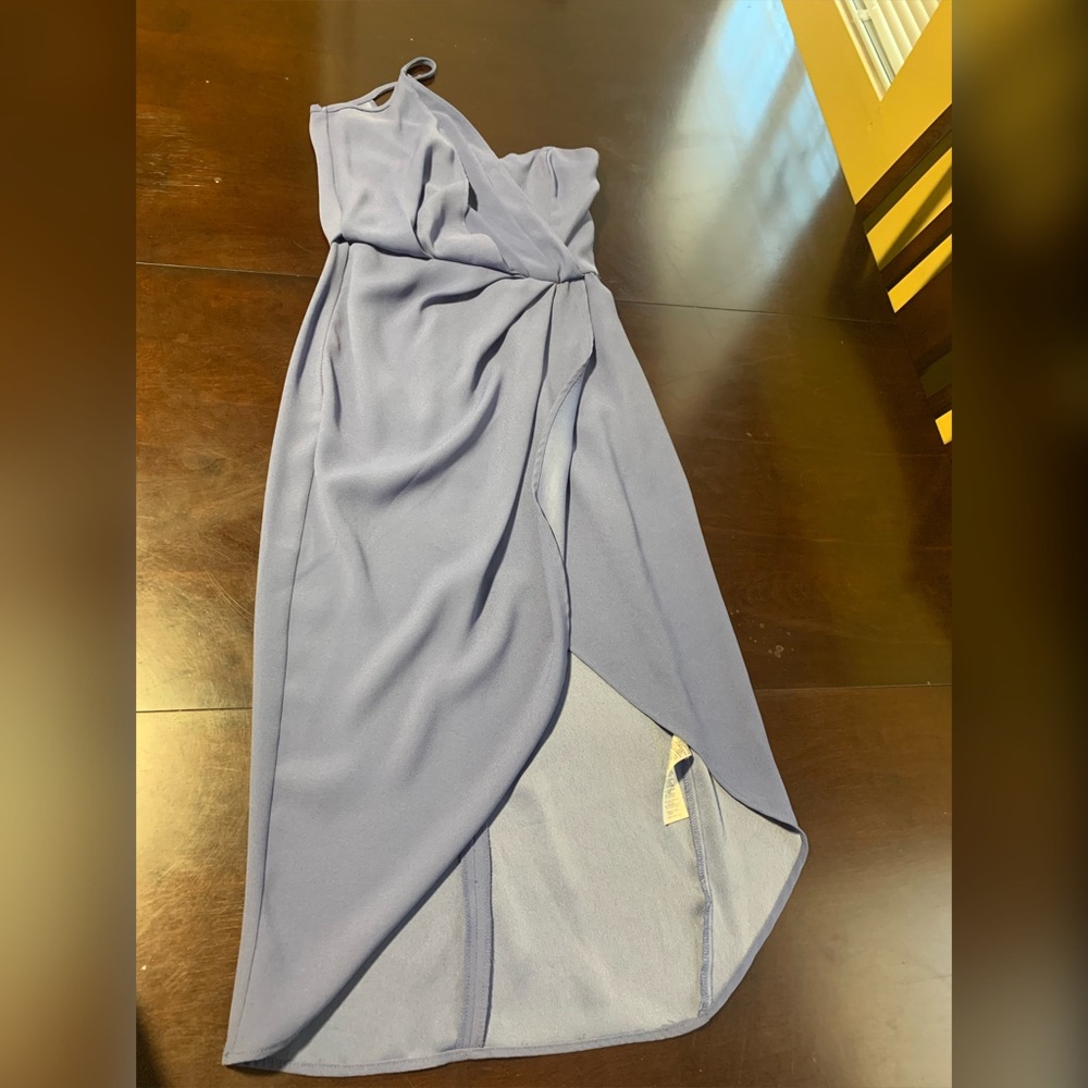 One shoulder cocktail dress